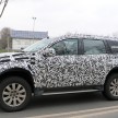 SPIED: 2016 Mitsubishi Pajero Sport first sightings