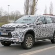 SPIED: 2016 Mitsubishi Pajero Sport first sightings