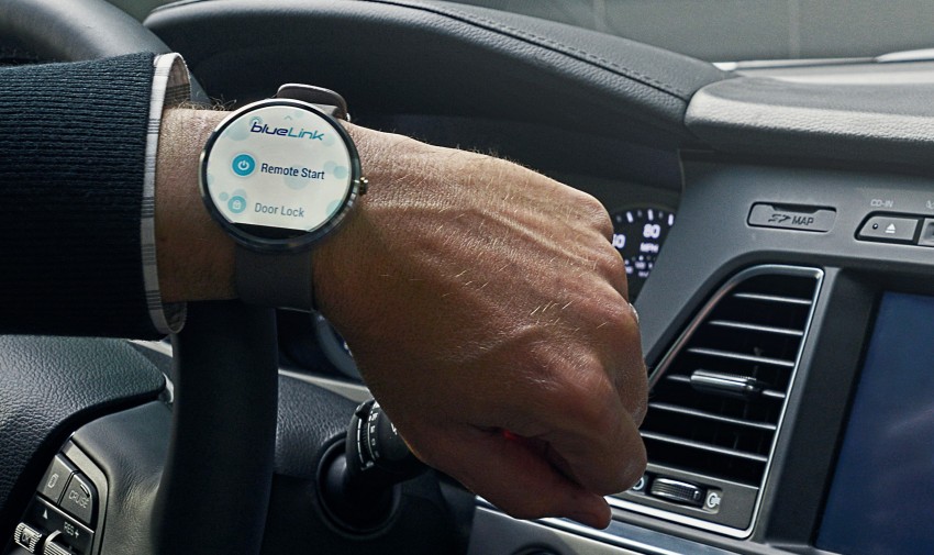 Hyundai launches new Blue Link remote app for Android Wear – control your car with your watch 316666