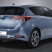 Toyota Auris facelift – details of new engines released