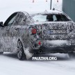 SPIED: F52 BMW 1 Series Sedan testing in the snow