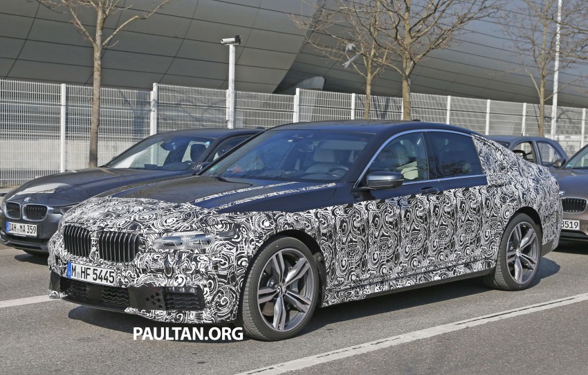 SPYSHOTS: New BMW 7-Series M Sport pack sighted 328190