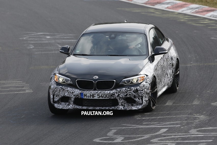 SPYSHOTS: F87 BMW M2 spotted with less camo 321460