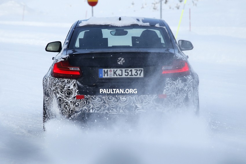SPYSHOTS: F87 BMW M2 spotted with less camo 321461