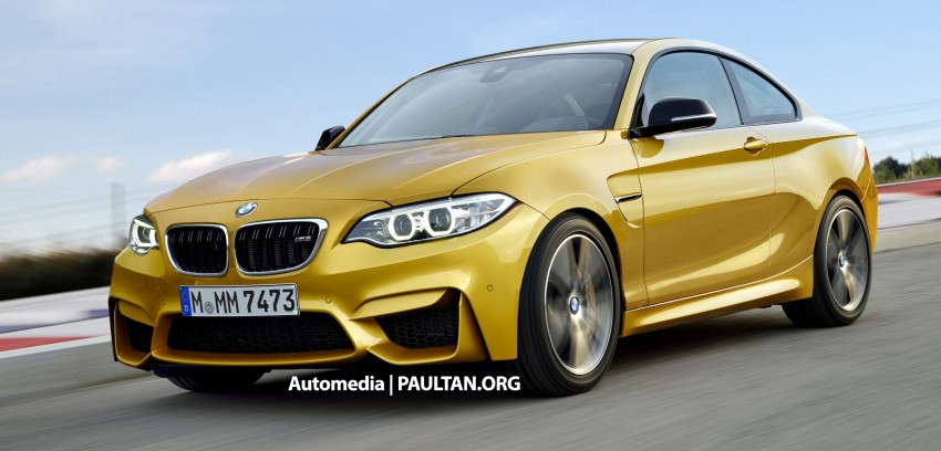 SPYSHOTS: F87 BMW M2 spotted with less camo 321471