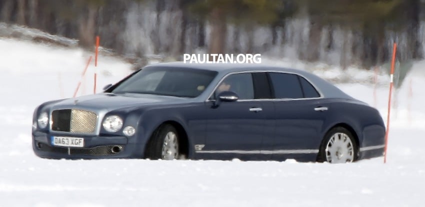 SPIED: Bentley Mulsanne to get long-wheelbase body? 321248