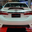 GALLERY: Toyota Corolla Altis ESport Nurburgring Edition at Bangkok 2015 – celebrates 7th place finish