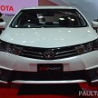 GALLERY: Toyota Corolla Altis ESport Nurburgring Edition at Bangkok 2015 – celebrates 7th place finish