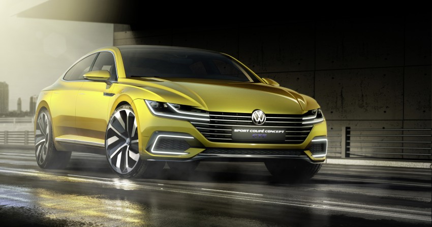 Volkswagen Sport Coupe Concept GTE revealed in Geneva – plug-in hybrid concept previews next-gen CC 315361