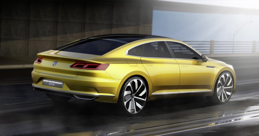 Volkswagen Sport Coupe Concept GTE revealed in Geneva – plug-in hybrid concept previews next-gen CC 315362