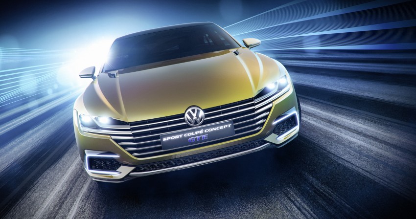 Volkswagen Sport Coupe Concept GTE revealed in Geneva – plug-in hybrid concept previews next-gen CC 315358