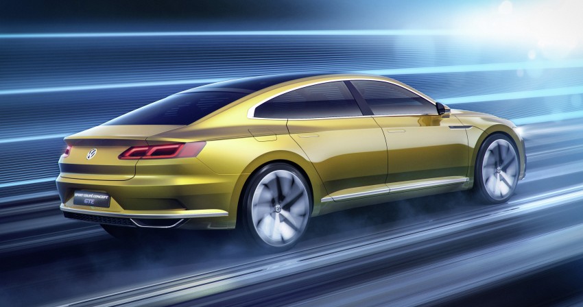 Volkswagen Sport Coupe Concept GTE revealed in Geneva – plug-in hybrid concept previews next-gen CC 315351
