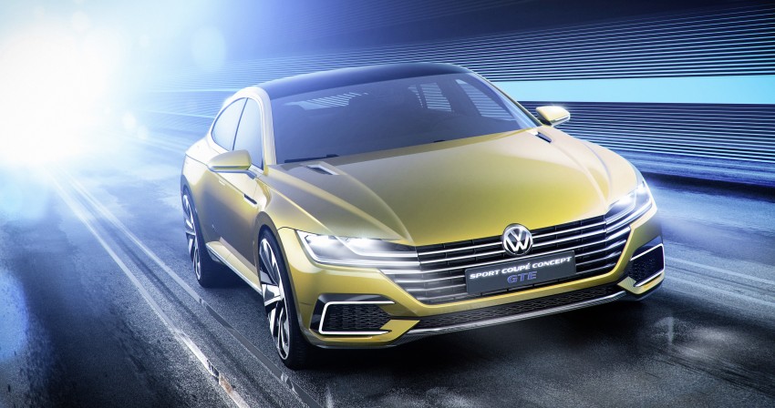 Volkswagen Sport Coupe Concept GTE revealed in Geneva – plug-in hybrid concept previews next-gen CC 315360