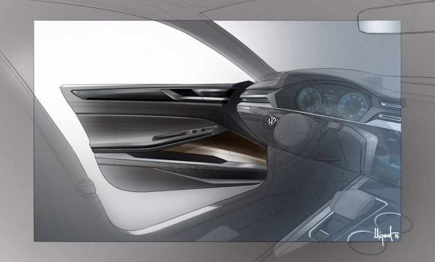Volkswagen Sport Coupe Concept GTE revealed in Geneva – plug-in hybrid concept previews next-gen CC 315343
