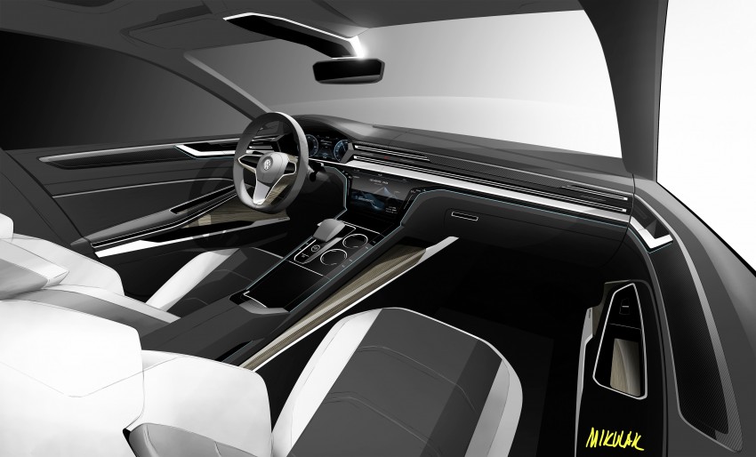 Volkswagen Sport Coupe Concept GTE revealed in Geneva – plug-in hybrid concept previews next-gen CC 315348