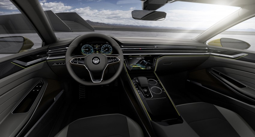 Volkswagen Sport Coupe Concept GTE revealed in Geneva – plug-in hybrid concept previews next-gen CC 315375