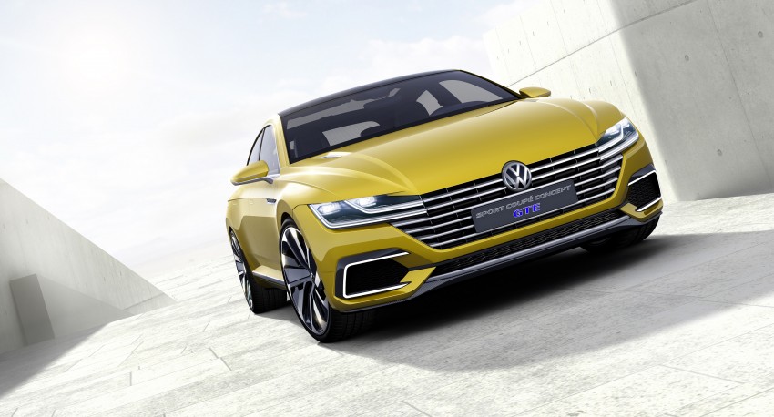Volkswagen Sport Coupe Concept GTE revealed in Geneva – plug-in hybrid concept previews next-gen CC 315384