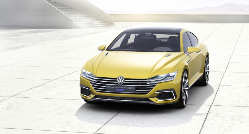 Volkswagen Sport Coupe Concept GTE revealed in Geneva – plug-in hybrid concept previews next-gen CC 315383