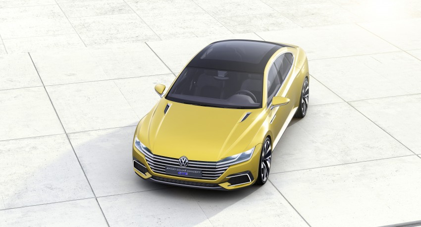 Volkswagen Sport Coupe Concept GTE revealed in Geneva – plug-in hybrid concept previews next-gen CC 315385