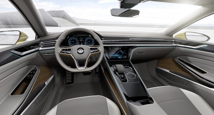 Volkswagen Sport Coupe Concept GTE revealed in Geneva – plug-in hybrid concept previews next-gen CC 315380