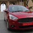 Ford Figo Aspire – an A-segment sedan for India