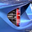 Ford GT akan ditawarkan dengan pilihan roda gentian-karbon 20-inci opsyenal – 25% lebih ringan