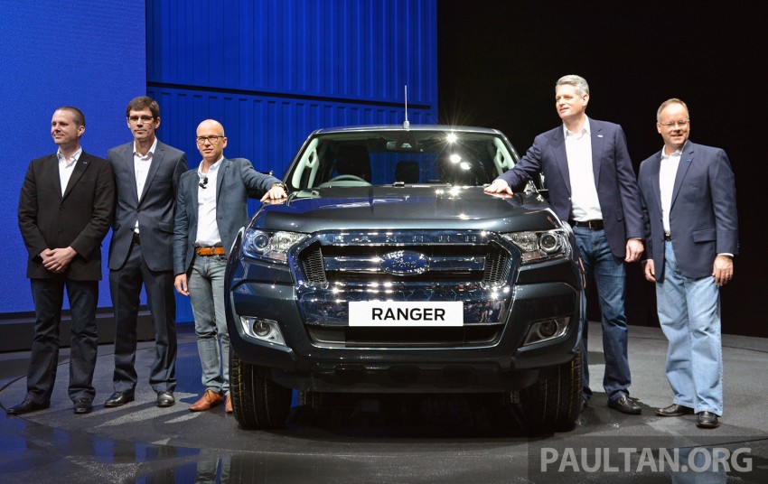 2015 Ford Ranger makes world debut in Thailand 320444