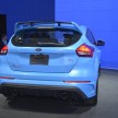 VIDEO: 2016 Ford Focus RS gears up for Goodwood