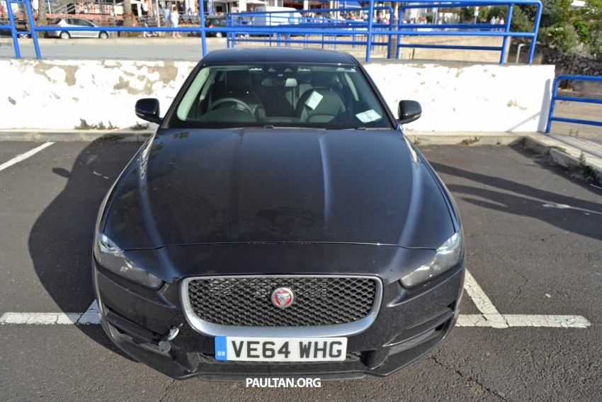Jaguar XE spied with E badge is probably not an EV 320091