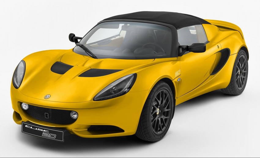 Lotus Elise 20th Anniversary Special Edition unveiled 319925