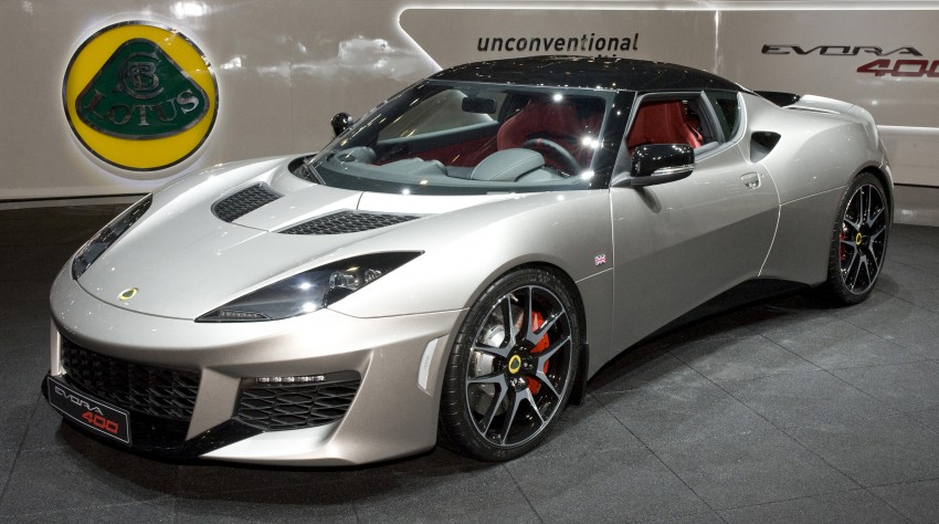Lotus Evora 400 unveiled in Geneva by Tun Mahathir 316223