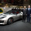 Lotus Evora 400 unveiled in Geneva by Tun Mahathir