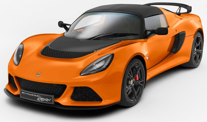 Lotus Exige S Club Racer unveiled, weighs 15kg less 320807
