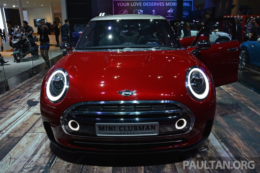 MINI Clubman Concept shows up at Bangkok 2015 321307