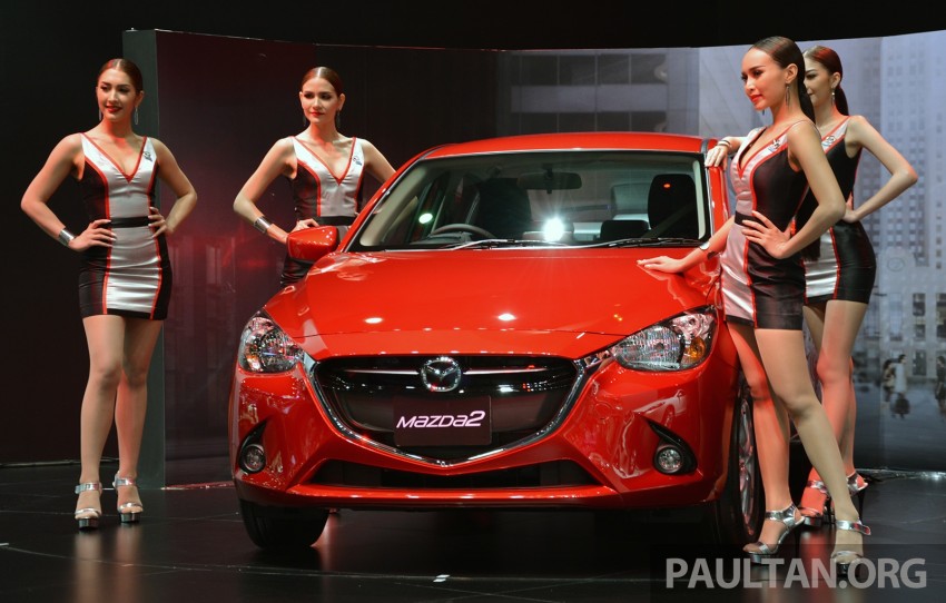 Mazda 2 1.3 SkyActiv-G petrol unveiled in Bangkok 321006