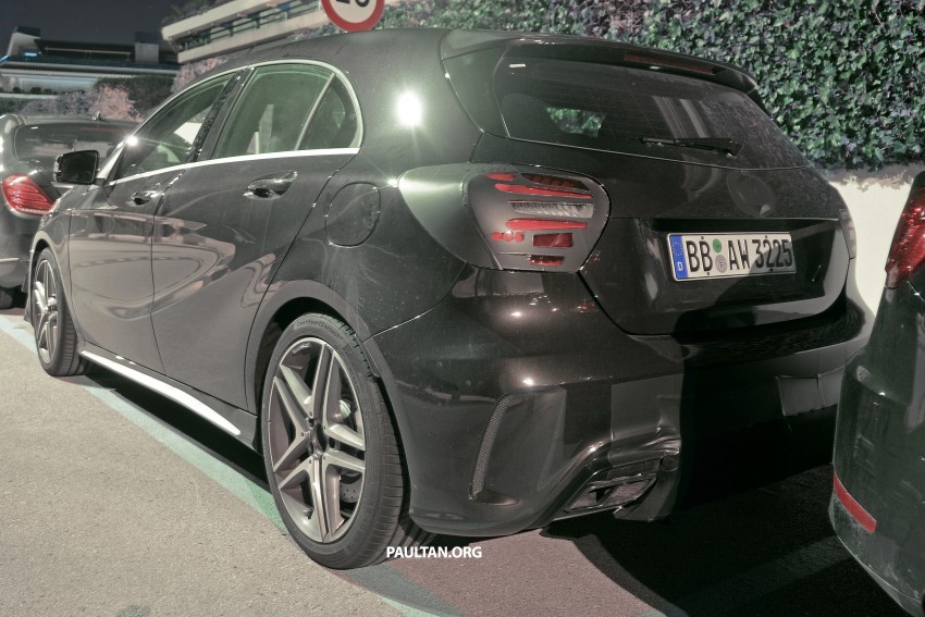 SPYSHOTS: Mercedes-Benz A-Class facelift – a first look at the updated interior 323072