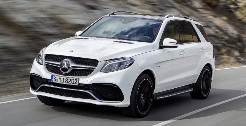 Mercedes-AMG GLE 63 revealed ahead of NY debut – 5.5 litre twin-turbo V8 with 557 PS, S model has 585 PS 321641