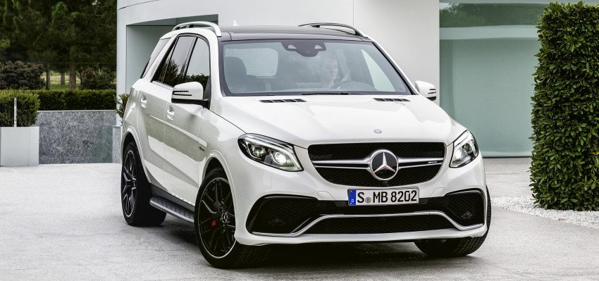 Mercedes-AMG GLE 63 revealed ahead of NY debut – 5.5 litre twin-turbo V8 with 557 PS, S model has 585 PS 321650