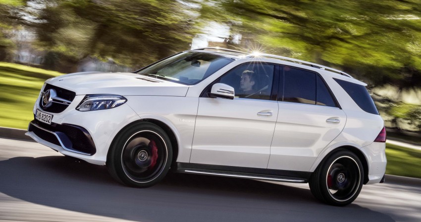 Mercedes-AMG GLE 63 revealed ahead of NY debut – 5.5 litre twin-turbo V8 with 557 PS, S model has 585 PS 321644
