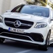 Mercedes-AMG GLE 63 revealed ahead of NY debut – 5.5 litre twin-turbo V8 with 557 PS, S model has 585 PS