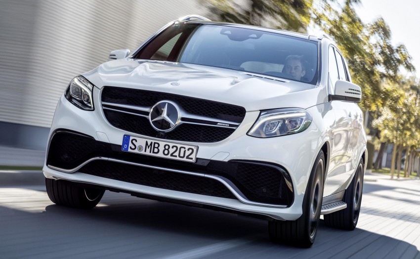 Mercedes-AMG GLE 63 revealed ahead of NY debut – 5.5 litre twin-turbo V8 with 557 PS, S model has 585 PS 321645