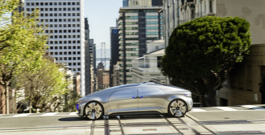 DRIVEN: Mercedes-Benz F 015 Luxury In Motion in SF 322065