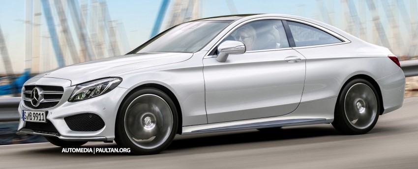 Mercedes-Benz C-Class Coupe to debut at Frankfurt? 318114