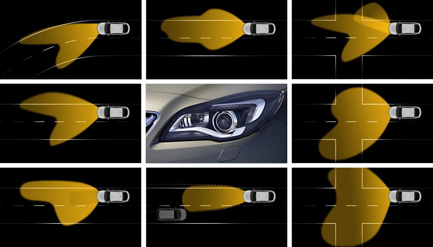 Opel developing adaptive, eye-tracking headlights 320740