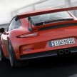 2016 Porsche 911 GT3 RS unveiled – 500 PS, PDK only