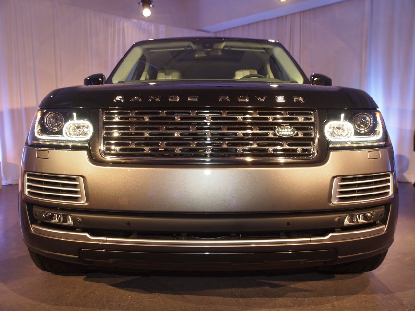 Range Rover SVAutobiography is the new range-topper of the 2016 Range Rover line-up, NY debut 324669