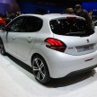 Peugeot 208 facelift shown in Geneva, in M’sia 2016