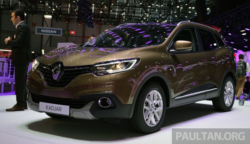 Renault Kadjar SUV – Nissan Qashqai’s French sister makes its debut in Geneva; full live gallery 315679