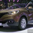 Renault Kadjar SUV – Nissan Qashqai’s French sister makes its debut in Geneva; full live gallery