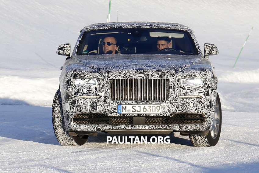 SPIED: Rolls-Royce Wraith Drophead Coupe testing 319870